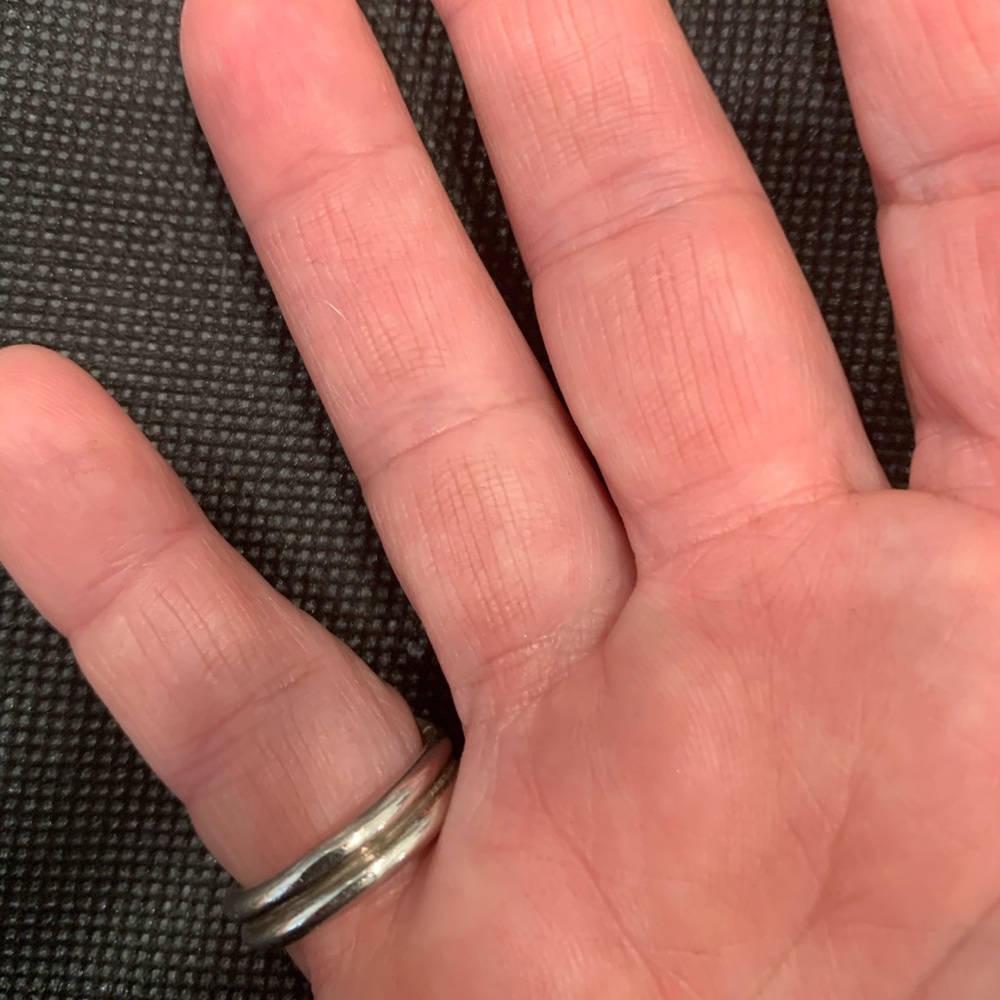 Sterling Silver Double Banded Ring - image 6